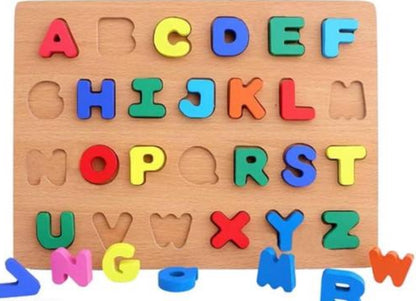 Wooden Alphabets Puzzle Toy